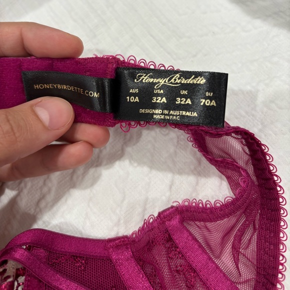 Honey Birdette Julie Matching 4 piece Lingerie Set - Picture 5 of 6